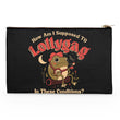 Lollygagging Frog - Accessory Pouch