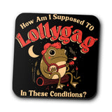 Lollygagging Frog - Coasters