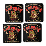 Lollygagging Frog - Coasters