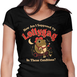 Lollygagging Frog - Women's V-Neck