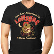 Lollygagging Frog - Men's V-Neck