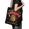 Lollygagging Frog - Tote Bag