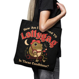 Lollygagging Frog - Tote Bag
