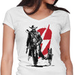 Lone Ghoul and Cub - Women's V-Neck