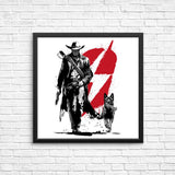Lone Ghoul and Cub - Posters & Prints