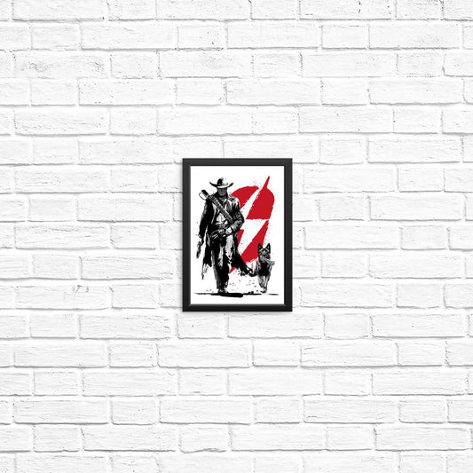 Lone Ghoul and Cub - Posters & Prints