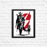 Lone Ghoul and Cub - Posters & Prints