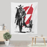 Lone Ghoul and Cub - Wall Tapestry