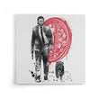 Lone Hitman and Cub - Canvas Print