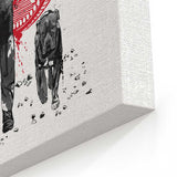 Lone Hitman and Cub - Canvas Print