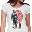 Lone Hitman and Cub - Women's V-Neck