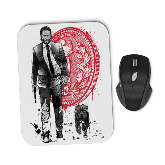 Lone Hitman and Cub - Mousepad
