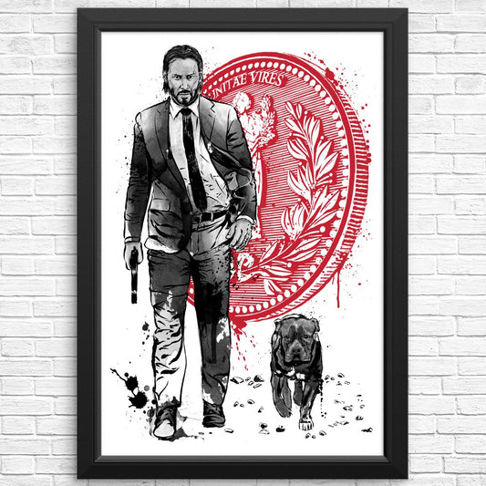Lone Hitman and Cub - Posters & Prints