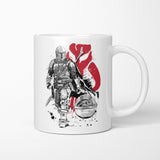 Lone Hunter and Cup - Mug