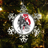 Lone Hunter and Cup - Ornament