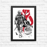 Lone Hunter and Cup - Posters & Prints
