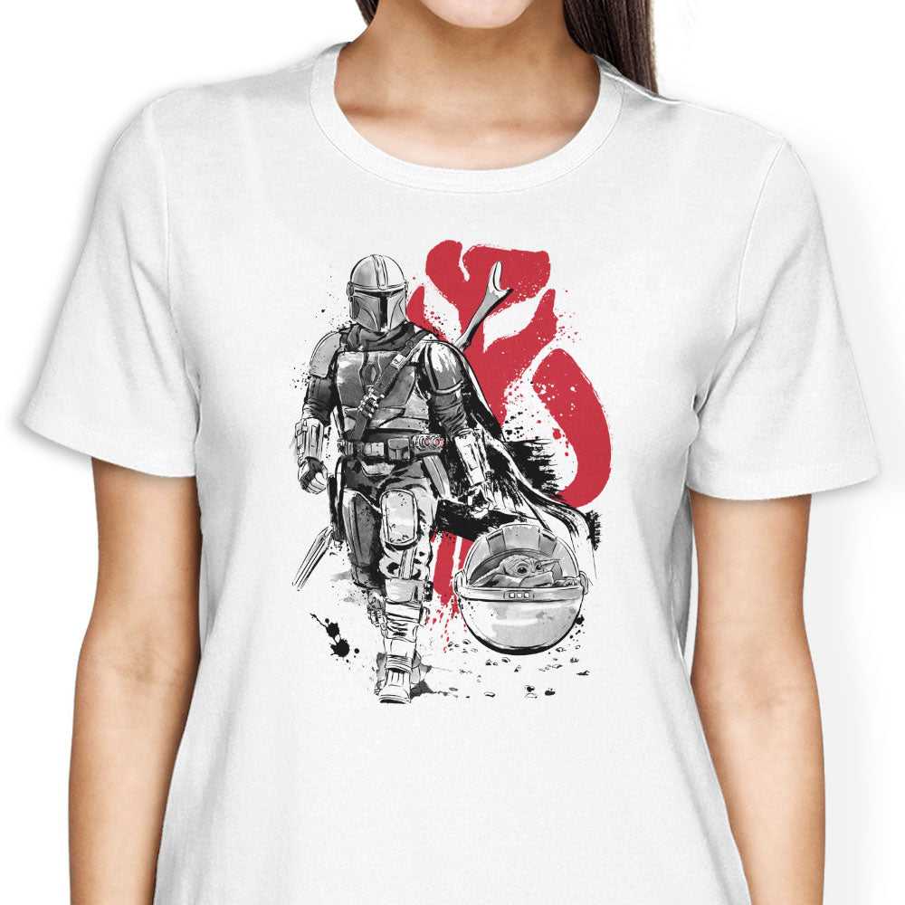 Lone Hunter and Cup - Women's Apparel