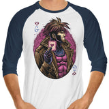 Lord of Cards - 3/4 Sleeve Raglan T-Shirt