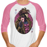 Lord of Cards - 3/4 Sleeve Raglan T-Shirt