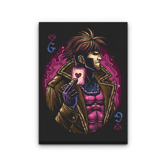 Lord of Cards - Canvas Print