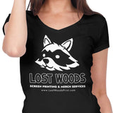 Lost Woods Staff - Women's V-Neck