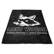 Lost Woods Staff - Fleece Blanket