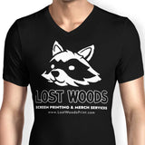 Lost Woods Staff - Men's V-Neck