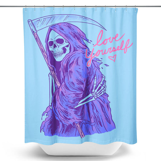Love Yourself - Shower Curtain