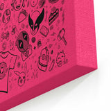 Lovely Doodles - Canvas Print