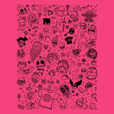 Lovely Doodles - Canvas Print