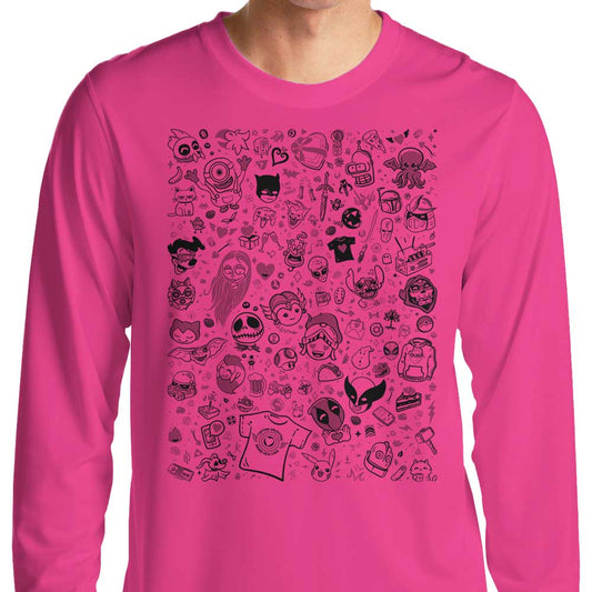 Lovely Doodles - Long Sleeve T-Shirt