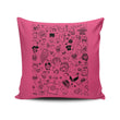 Lovely Doodles - Throw Pillow