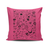 Lovely Doodles - Throw Pillow