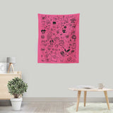 Lovely Doodles - Wall Tapestry