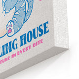 Lucky Tiger Dumpling House - Canvas Print