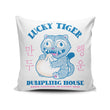 Lucky Tiger Dumpling House - Throw Pillow