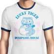 Lucky Tiger Dumpling House - Ringer T-Shirt