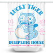 Lucky Tiger Dumpling House - Shower Curtain