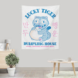 Lucky Tiger Dumpling House - Wall Tapestry