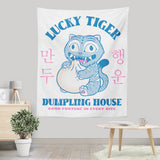 Lucky Tiger Dumpling House - Wall Tapestry