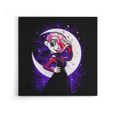 Luna and the Moon - Canvas Print