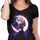 Luna and the Moon - Women's V-Neck