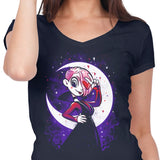 Luna and the Moon - Women's V-Neck