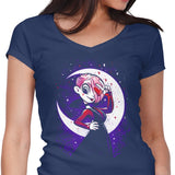 Luna and the Moon - Women's V-Neck