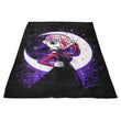 Luna and the Moon - Fleece Blanket