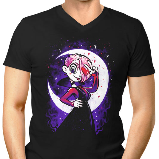 Luna and the Moon - Men's V-Neck