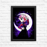Luna and the Moon - Posters & Prints