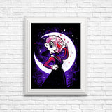 Luna and the Moon - Posters & Prints