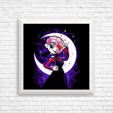 Luna and the Moon - Posters & Prints