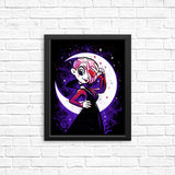 Luna and the Moon - Posters & Prints